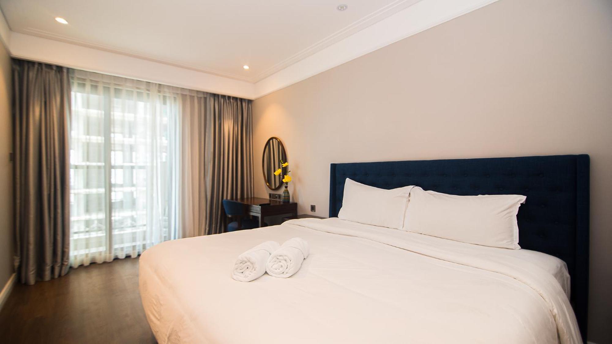 Luxury Apt Opposite Mykhe Beach Da Nang Exterior foto