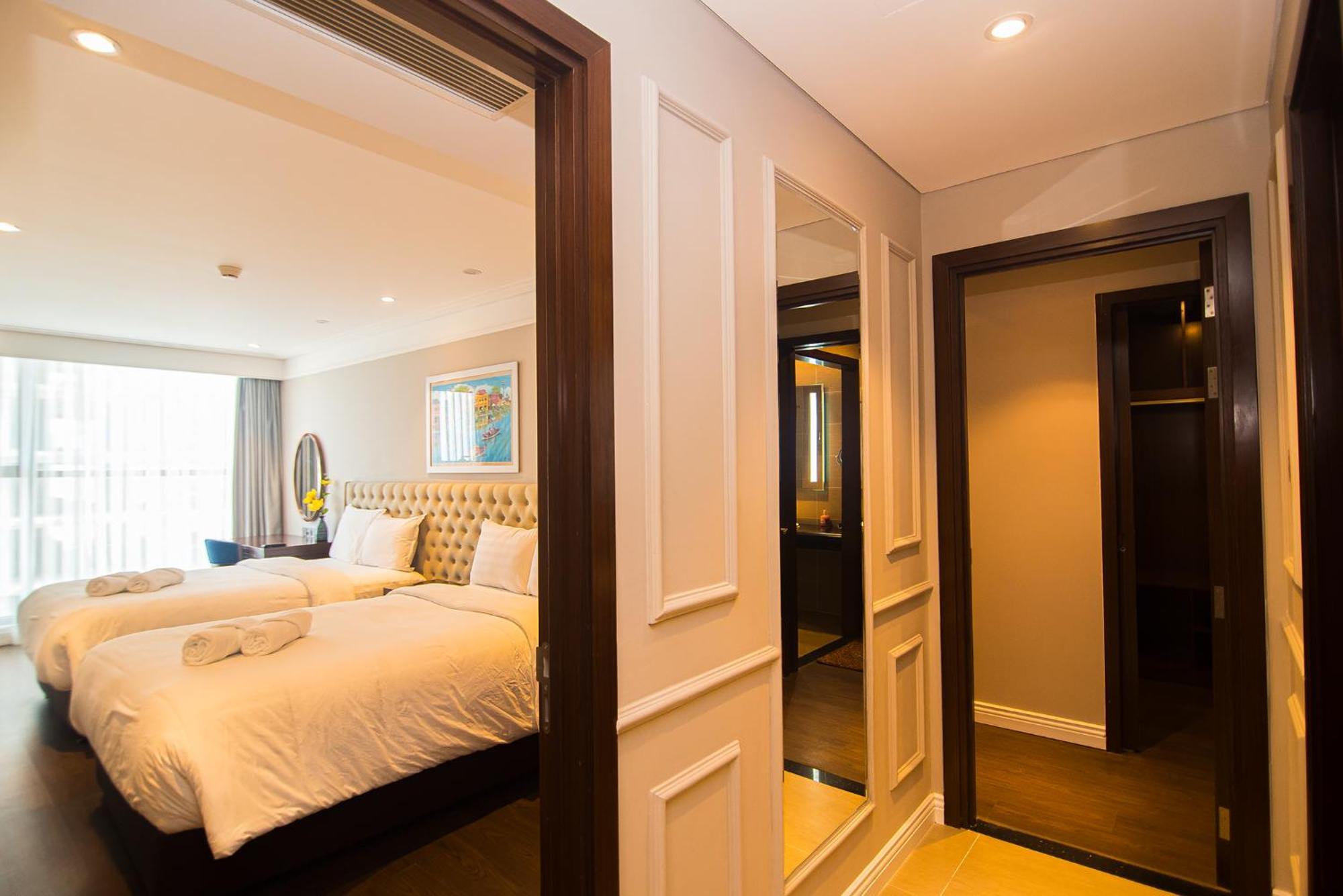 Luxury Apt Opposite Mykhe Beach Da Nang Exterior foto