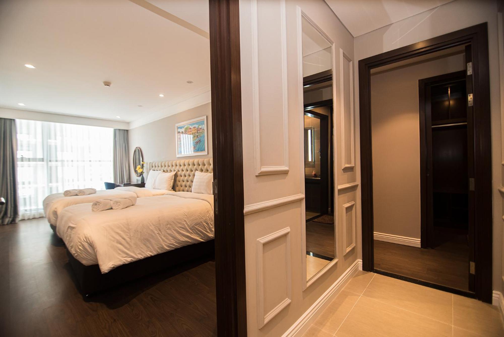 Luxury Apt Opposite Mykhe Beach Da Nang Exterior foto