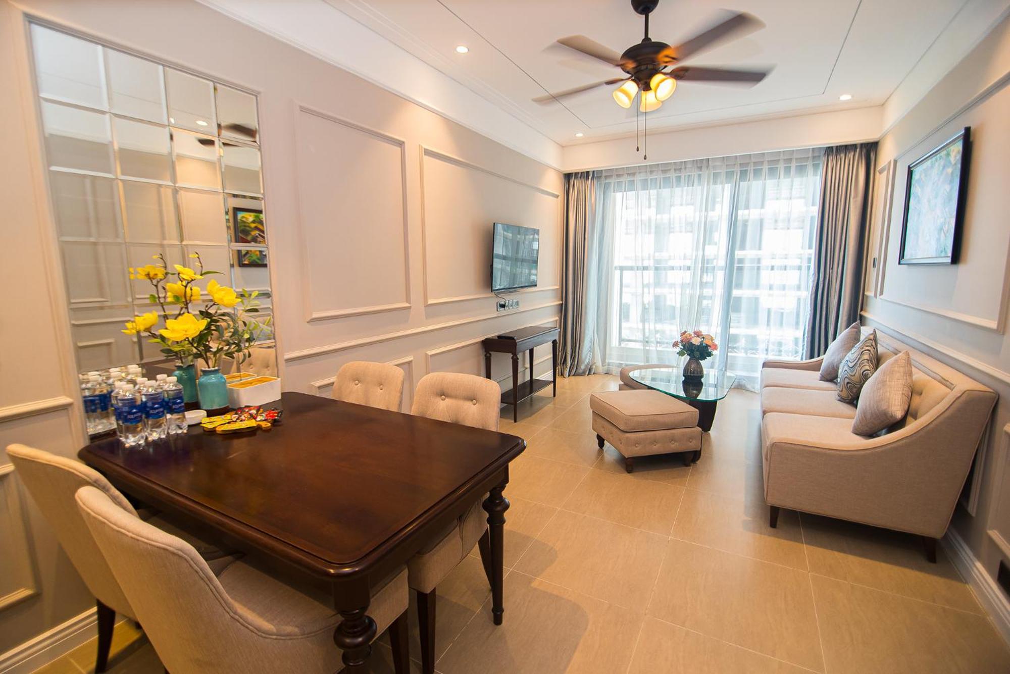 Luxury Apt Opposite Mykhe Beach Da Nang Exterior foto