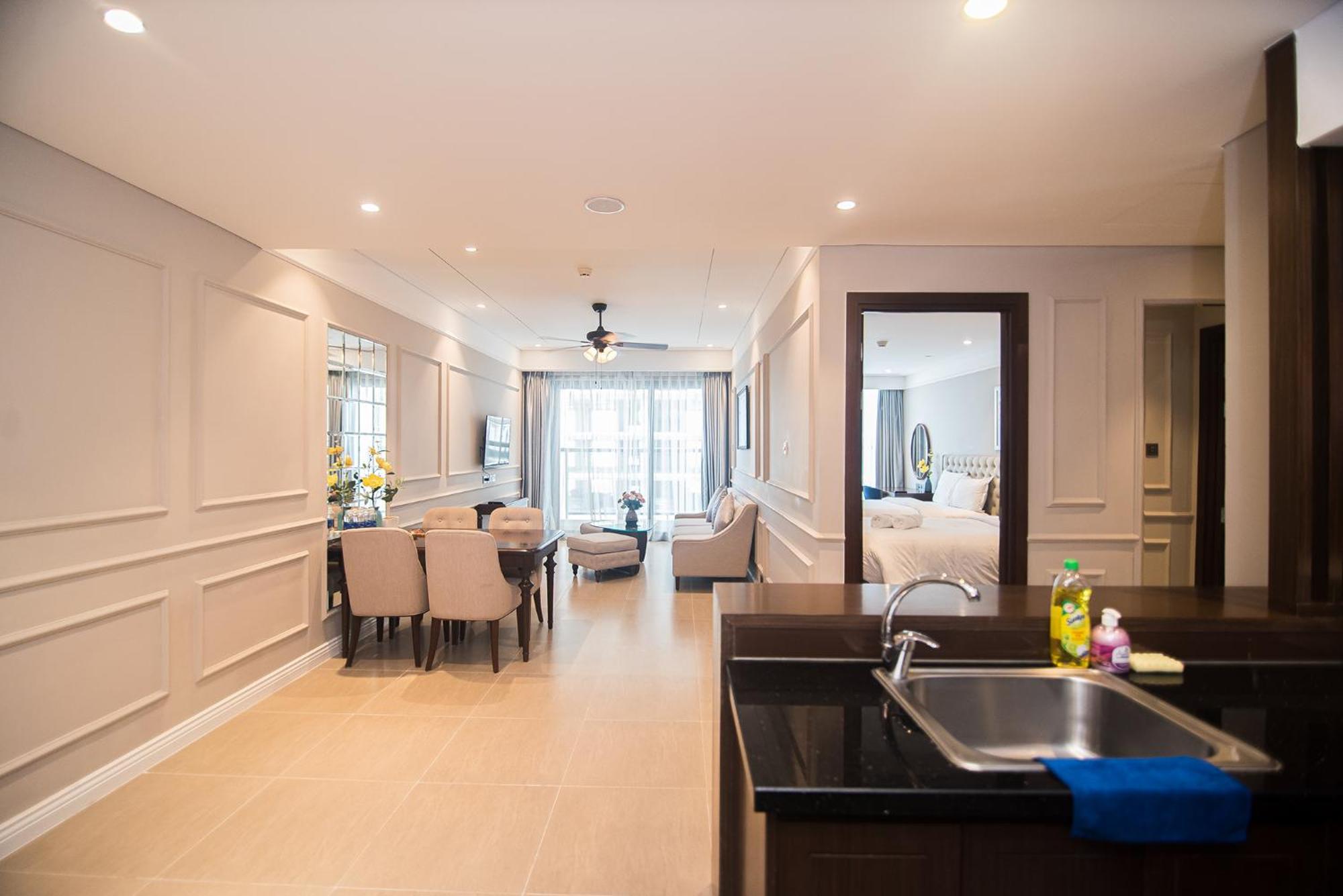 Luxury Apt Opposite Mykhe Beach Da Nang Exterior foto