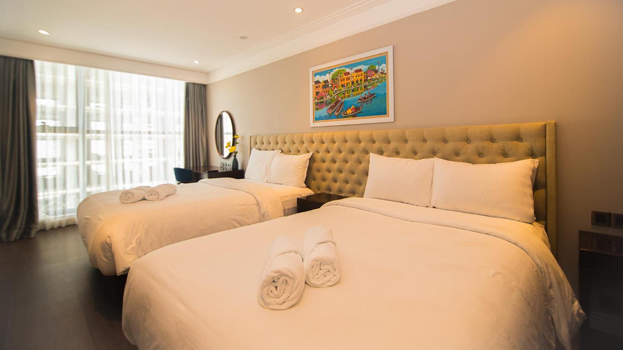 Luxury Apt Opposite Mykhe Beach Da Nang Exterior foto