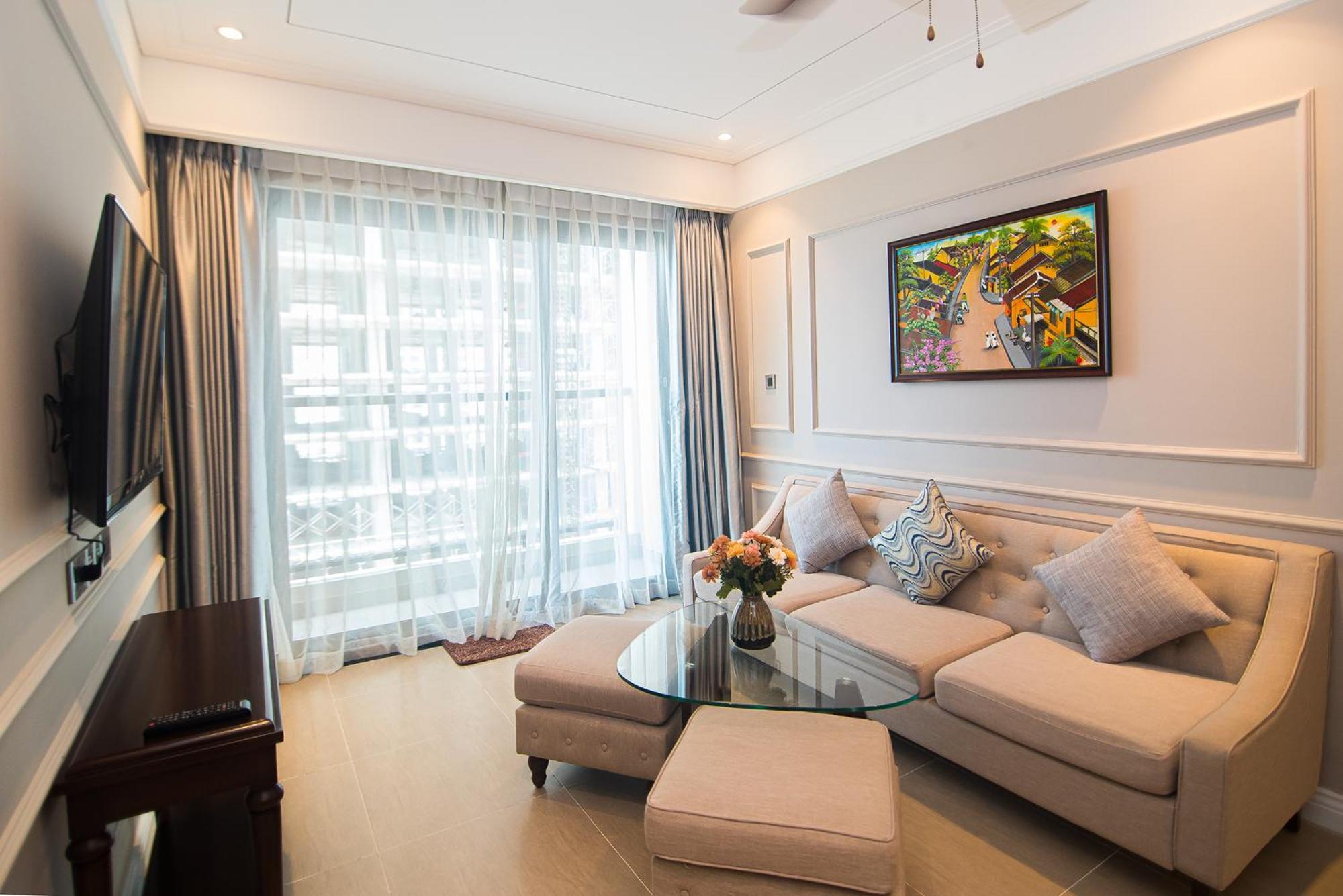Luxury Apt Opposite Mykhe Beach Da Nang Exterior foto