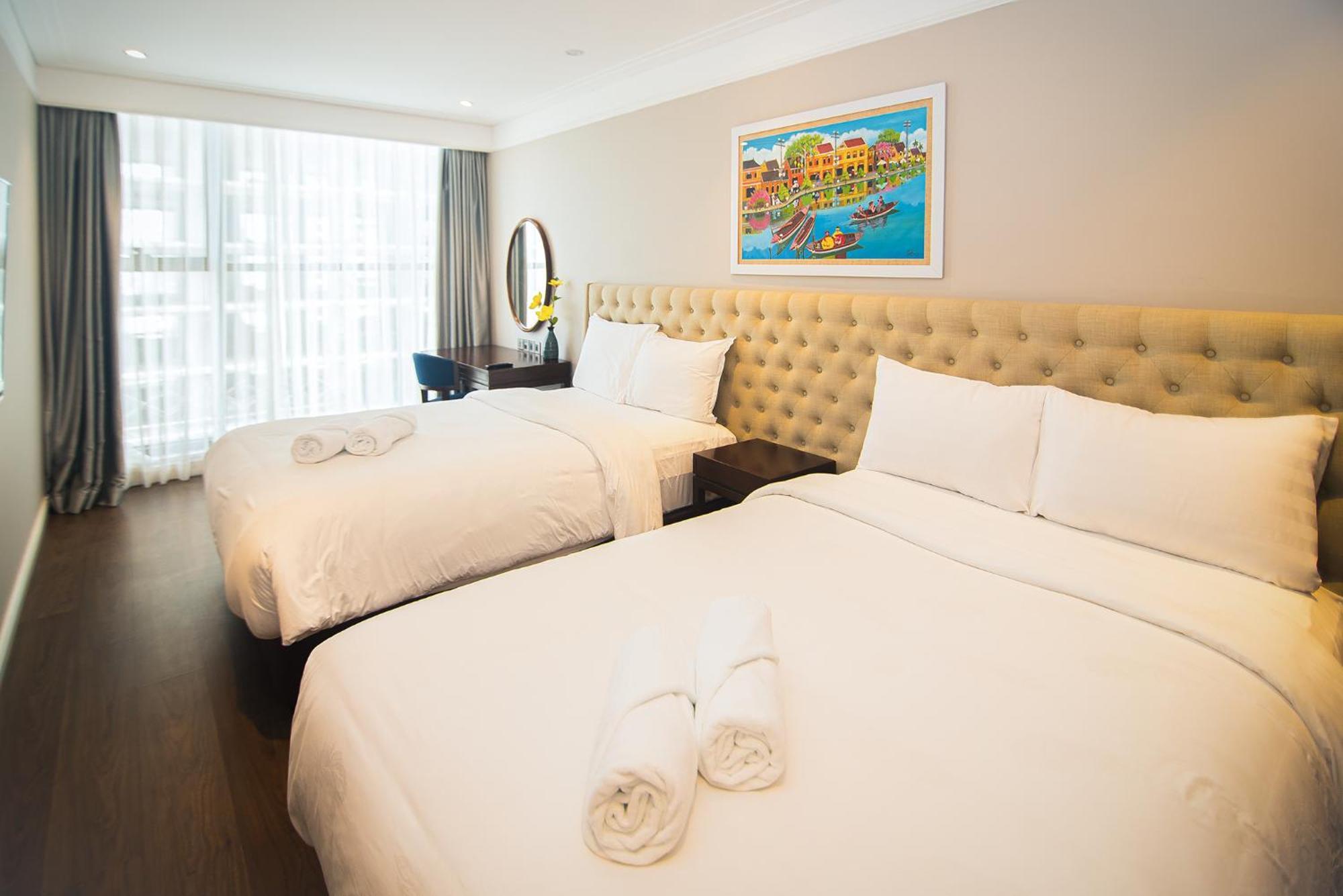 Luxury Apt Opposite Mykhe Beach Da Nang Exterior foto