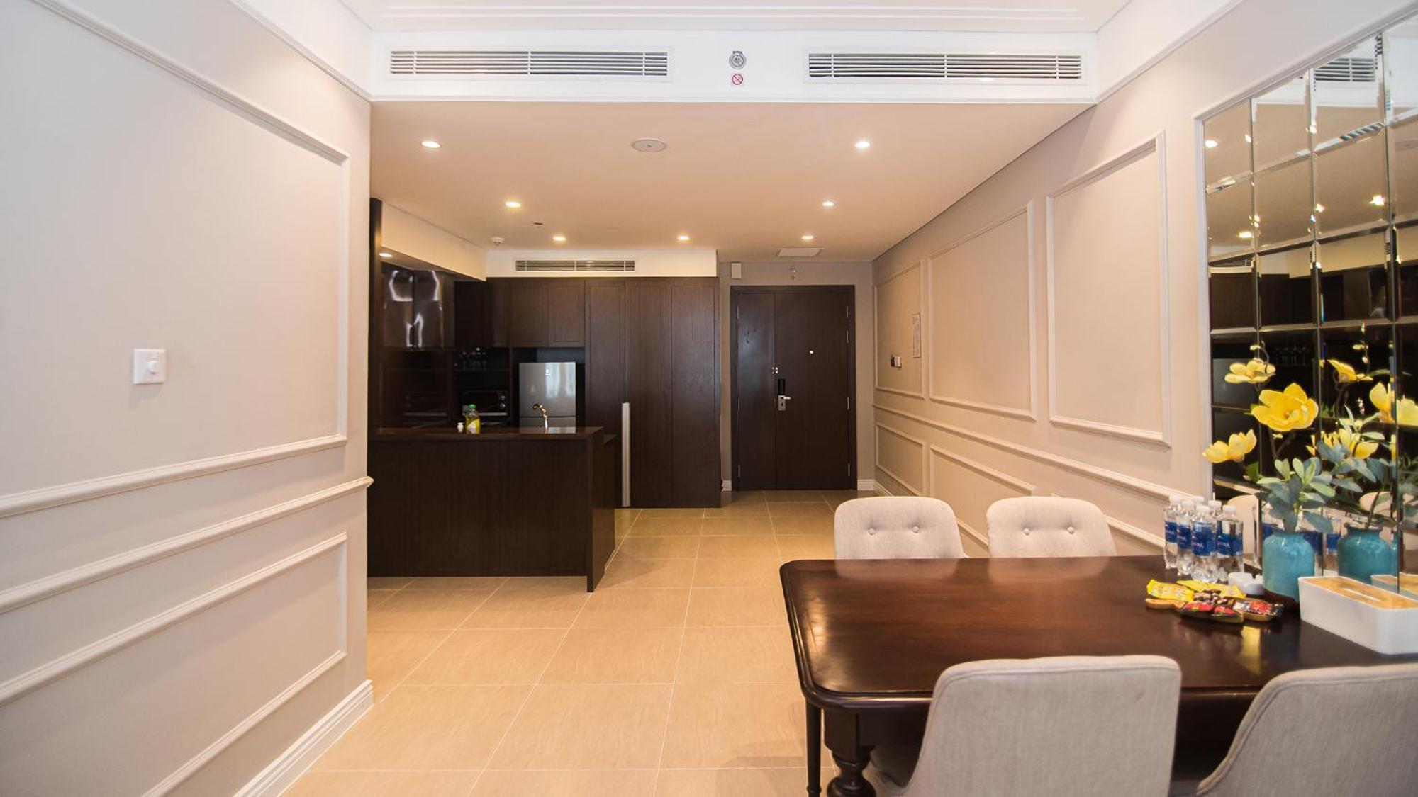 Luxury Apt Opposite Mykhe Beach Da Nang Exterior foto